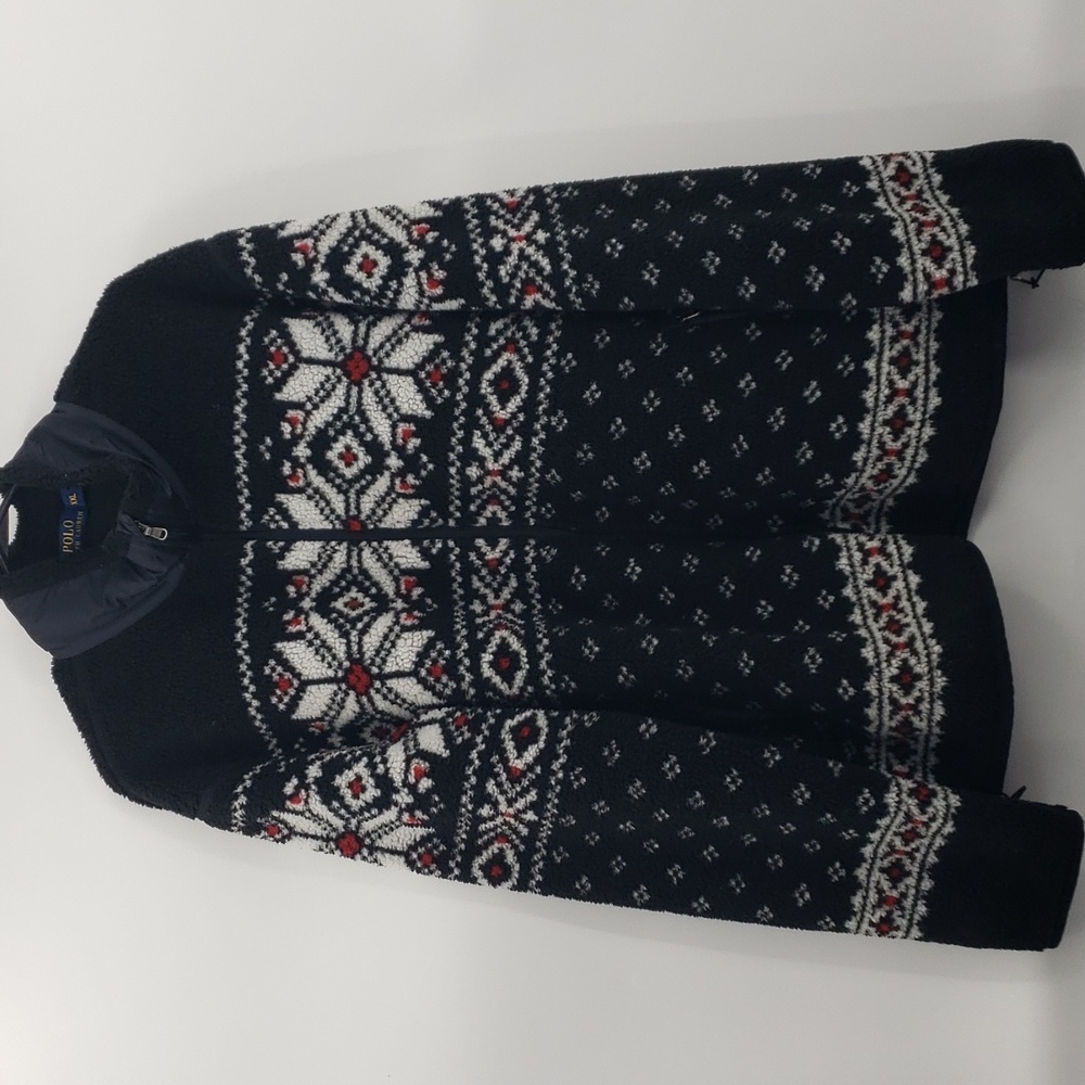 Polo by Ralph Lauren Black and White Patterned Jacket